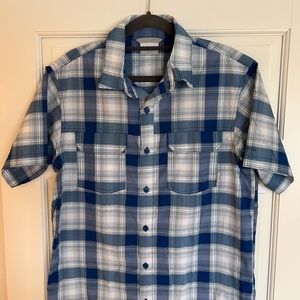 Columbia Short Sleeve Button-down Shirt